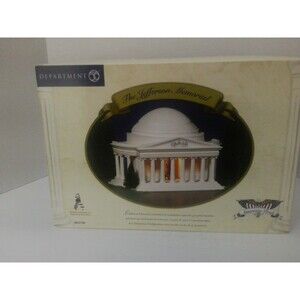 Department 56 American Pride 56-57704 Jefferson Memorial Americas 250th Ann.